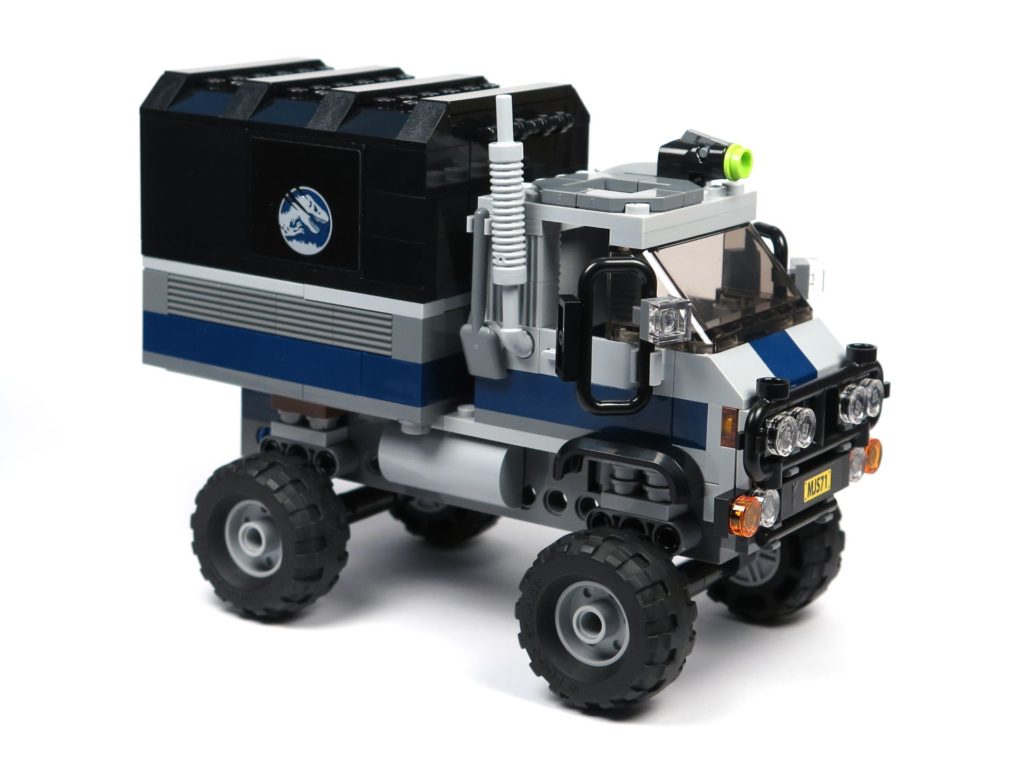 LEGO® Jurassic World Carnotaurus (75929) - Truck, vorne rechts | ©2018 Brickzeit