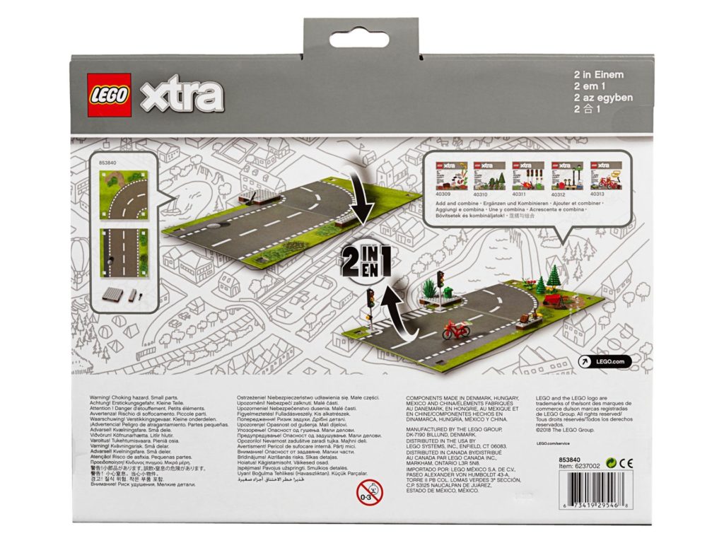 LEGO® xtra Straßen-Spielmatte (853840) - Bild 2 | ©LEGO Gruppe