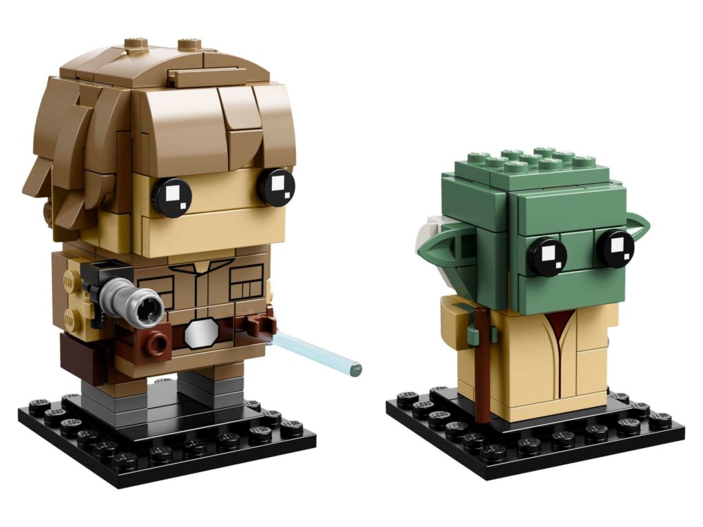 LEGO® Brickheadz™ Luke & Yoda™ (41627) - Set 1 | ©2018 LEGO Gruppe