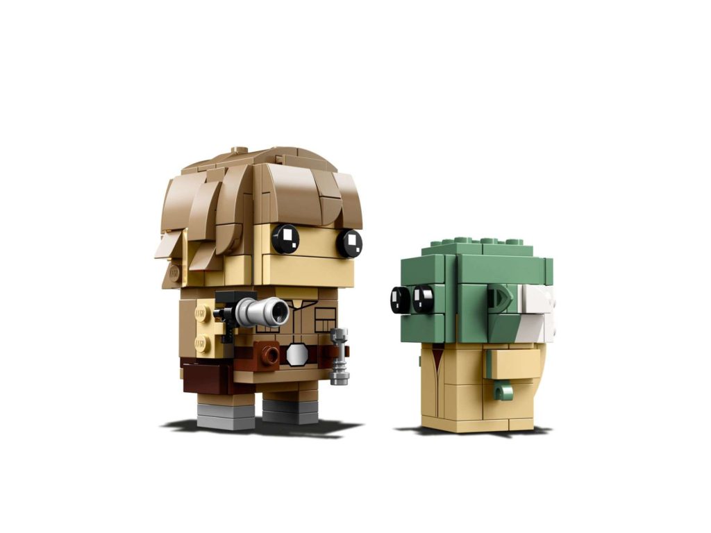 LEGO® Brickheadz™ Luke & Yoda™ (41627) - Set 3 | ©2018 LEGO Gruppe