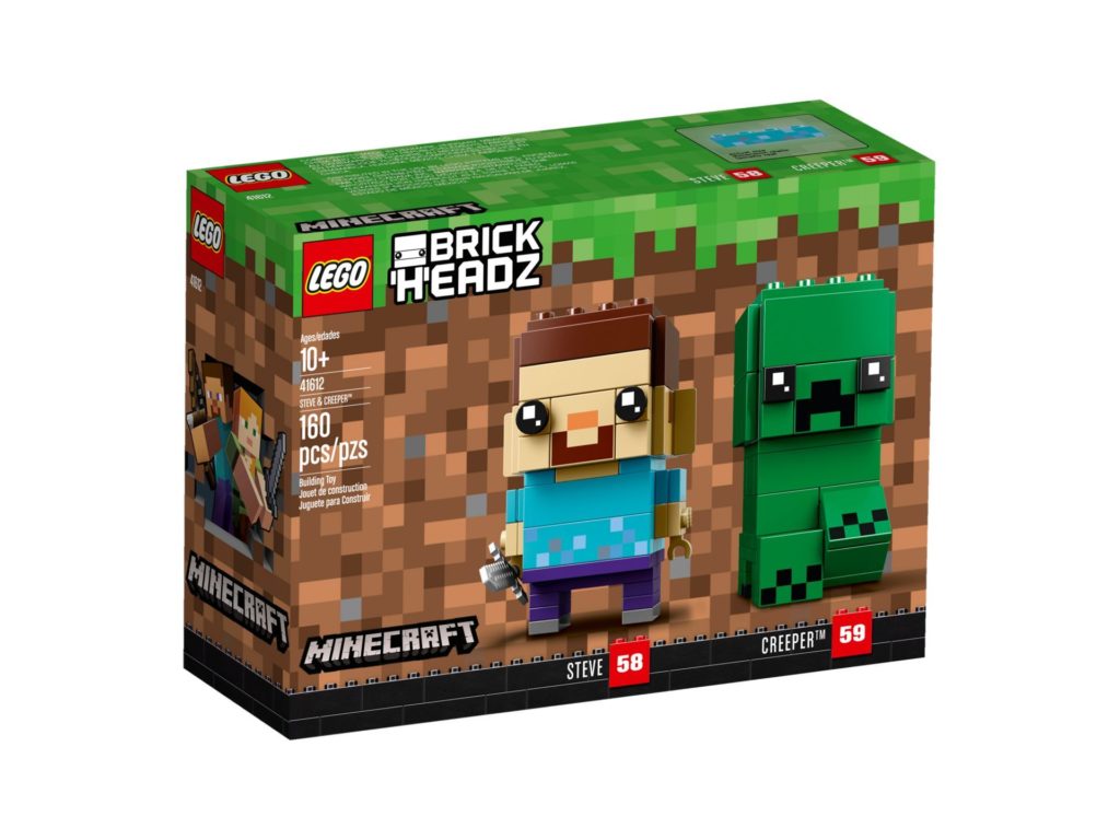 LEGO® Brickheadz™ Steve und Creeper (41612) - Bild 2 | ©LEGO Gruppe