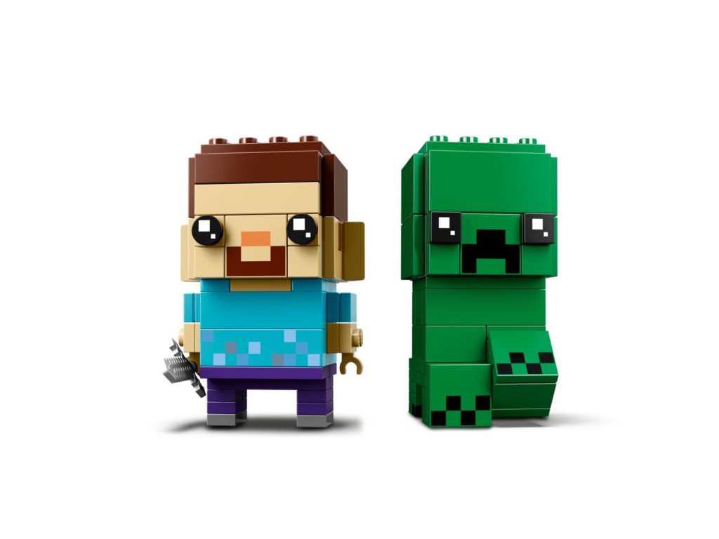 LEGO® Brickheadz™ Steve und Creeper (41612) - Bild 3 | ©LEGO Gruppe