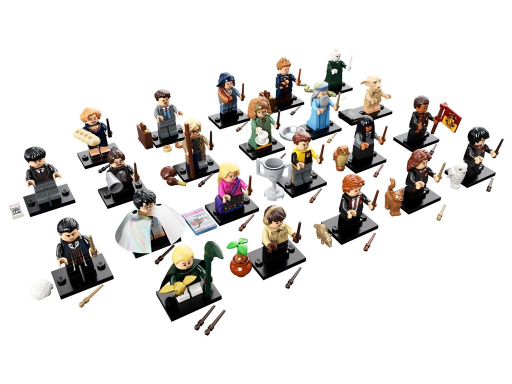 LEGO® Harry Potter Minifiguren Serie (71022) - alle Figuren, Perspektive | ©2018 LEGO Gruppe