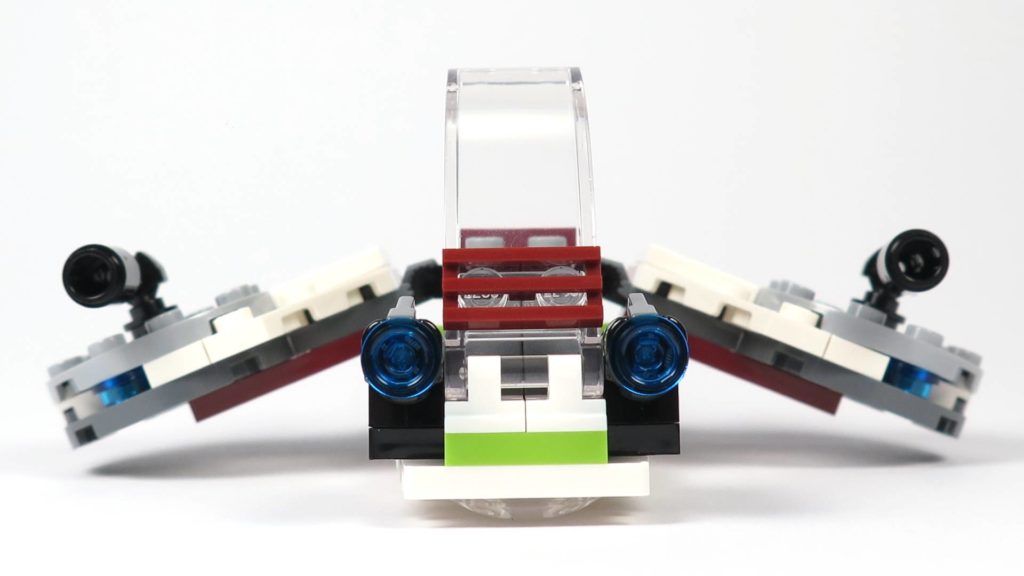 LEGO® Star Wars™ Jedi™ und Clone Troopers™ Battle Pack (75206) - Speeder Vorderseite | ©2018 Brickzeit