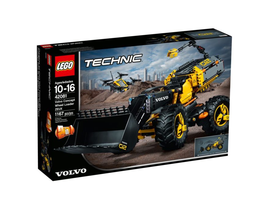 LEGO® Technic Volvo Konzept-Radlader ZEUX (42081) - Bild 2 | ©2018 LEGO Gruppe