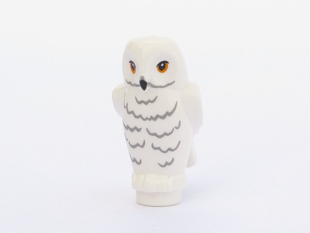 LEGO 71022 - Minifigur 01 - Eule Hedwig Vorderseite | ©2018 Brickzeit