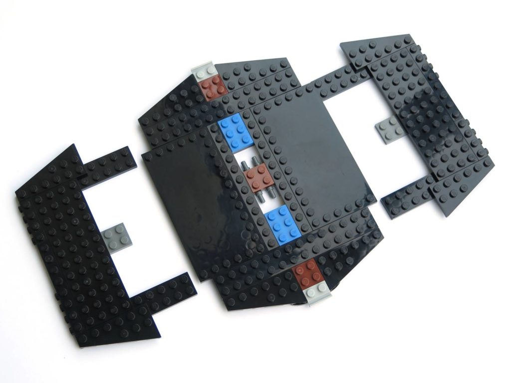 LEGO® 75211 Imperial TIE Fighter - Bauabschnitt 3 - Erweiterung Flügel | ©2018 Brickzeit