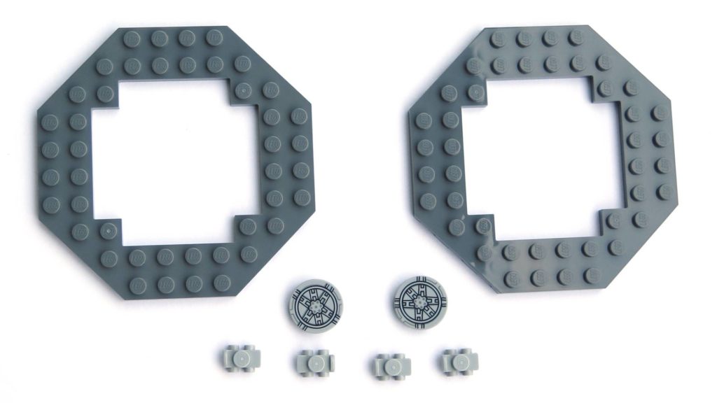 LEGO® 75211 Imperial TIE Fighter - Bauabschnitt 3 - spezielle Teile | ©2018 Brickzeit