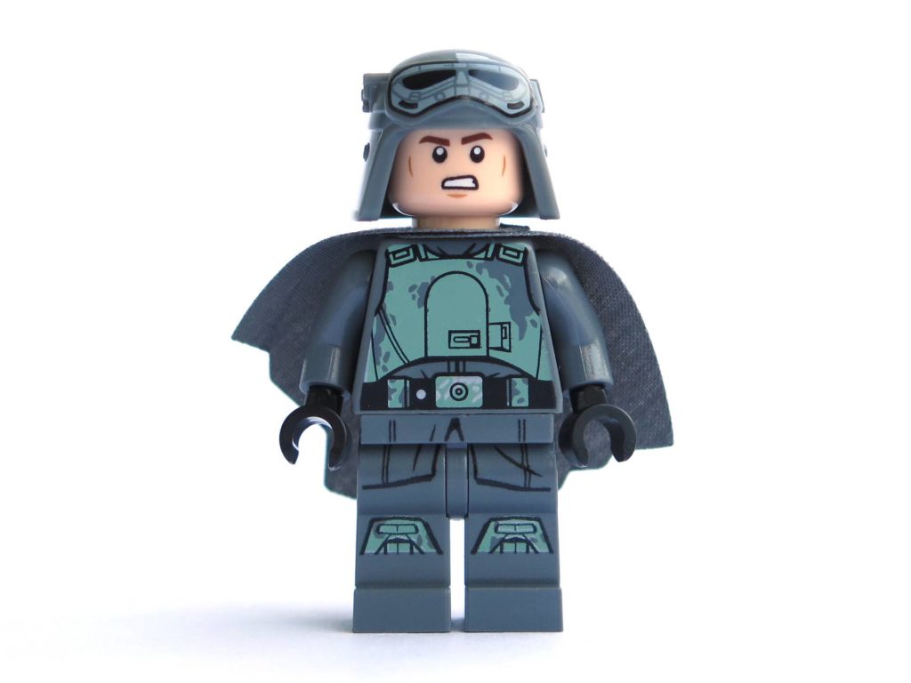 LEGO® 75211 - Minifigur Han Solo - Vorderseite, alternatives Gesicht | ©2018 Brickzeit