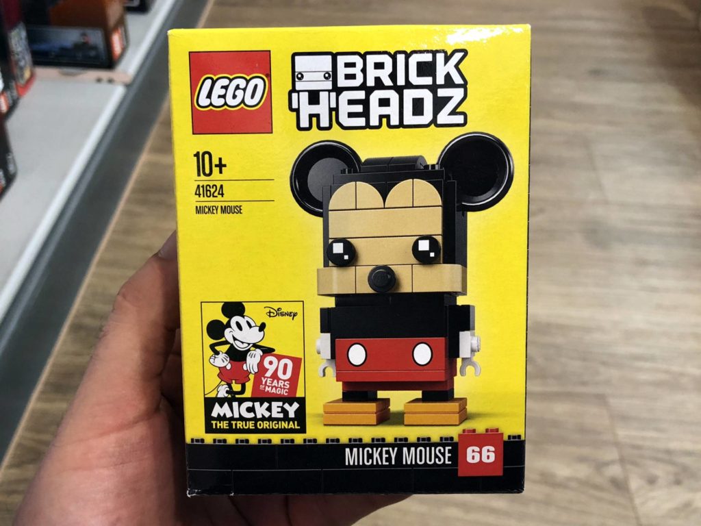 LEGO® Brickheadz Mickey Mouse 41624 - Packung Vorderseite | ©2018 Brickzeit
