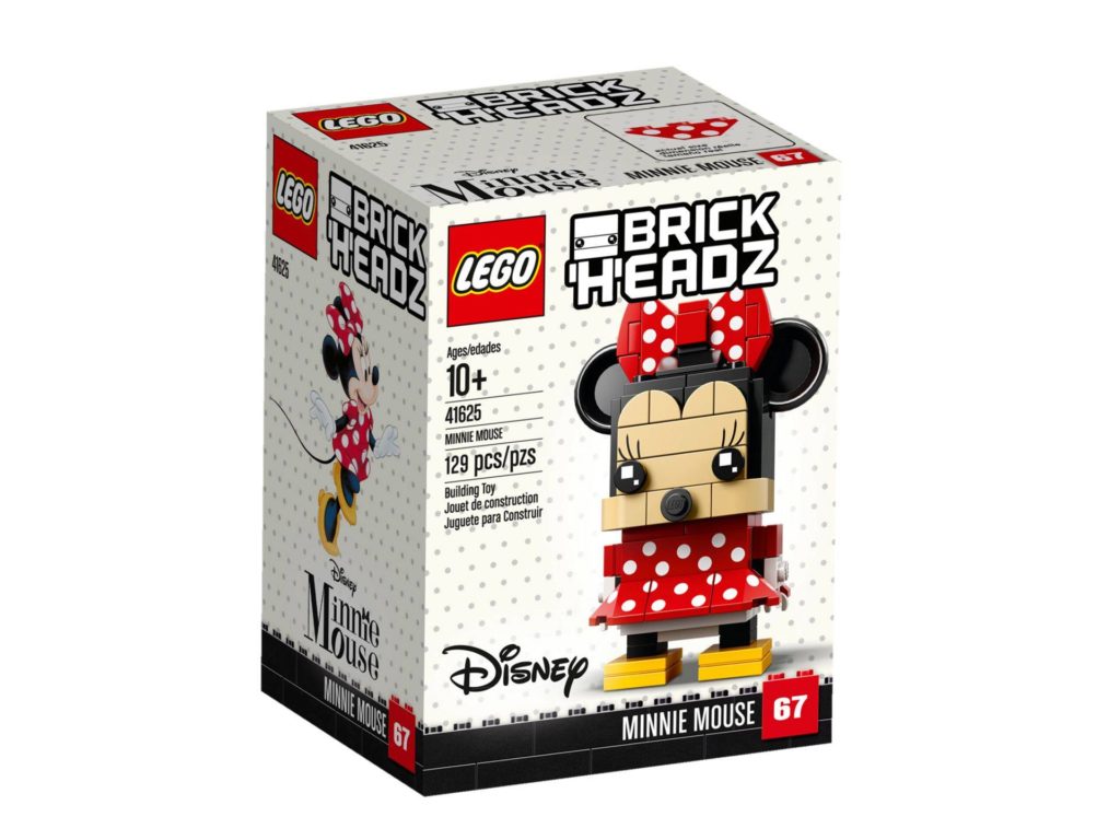 LEGO® Brickheadz Minnie Maus 41625 - Packung Vorderseite | ©2018 LEGO Gruppe