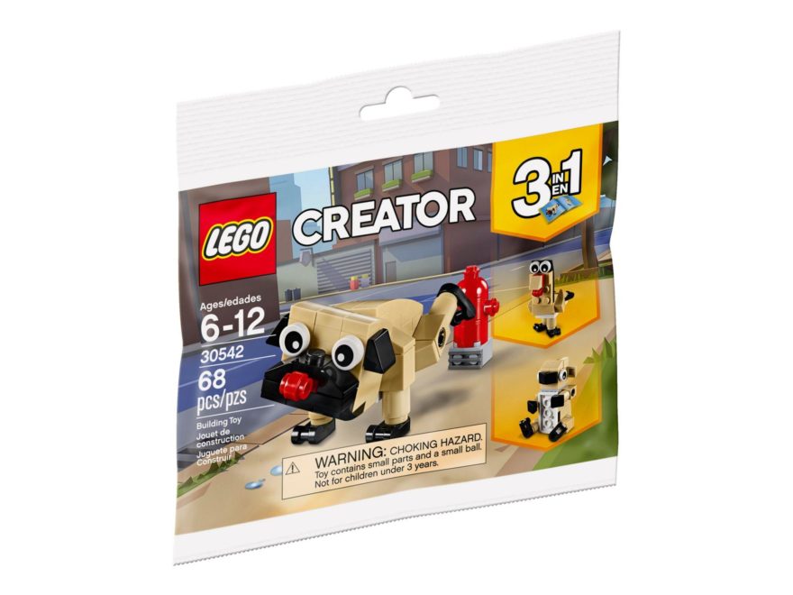 LEGO® Creator 3-in-1 Niedlicher Mops (30542) Polybag | ©2018 LEGO Gruppe