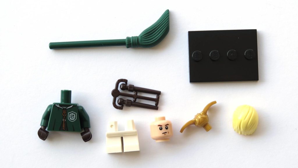 LEGO 71022 - Nr. 4 - Draco Malfoy - Einzelteile | ©2018 Brickzeit