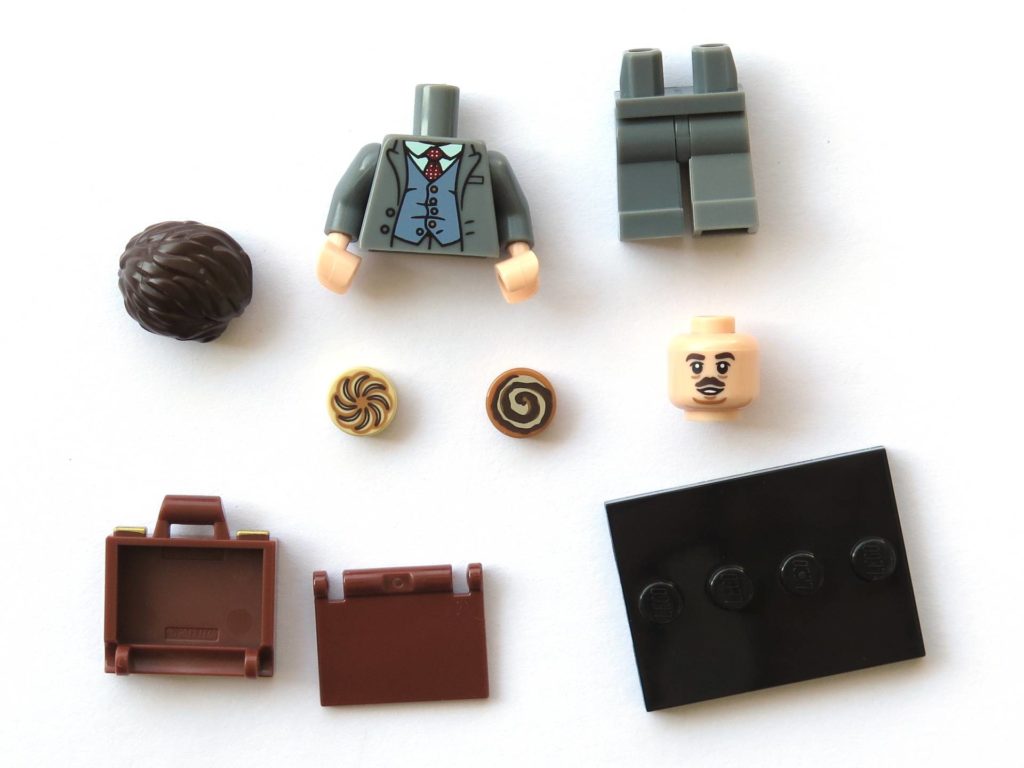 LEGO 71022 - Nr. 19 - Jacob Kowalski - Einzelteile | ©2018 Brickzeit