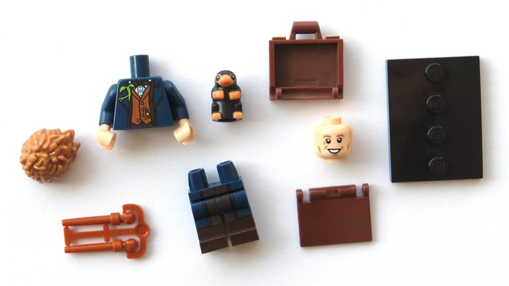 LEGO 71022 - Nr. 17 - Newt Scamander - Einzelteile | ©2018 Brickzeit