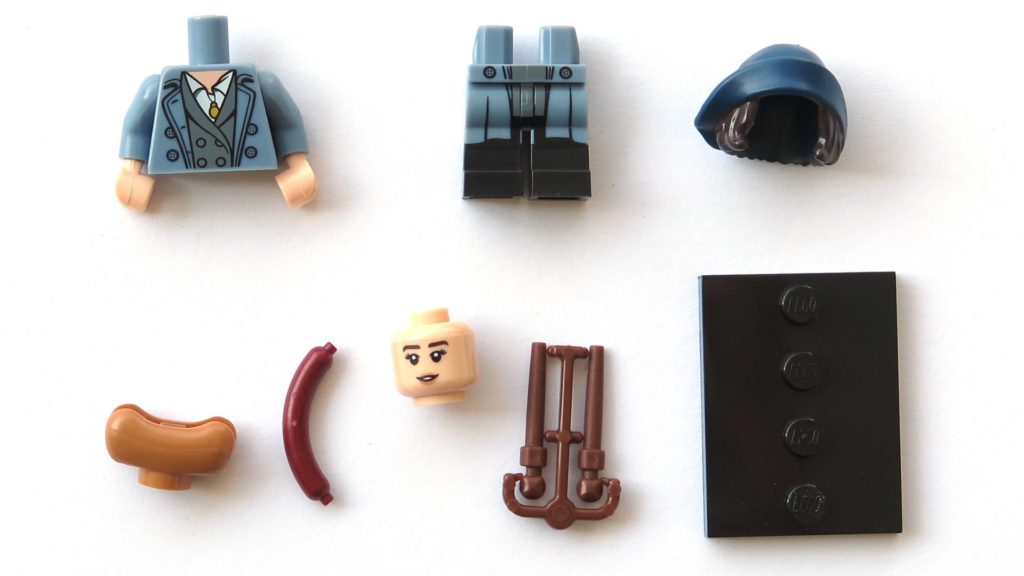 LEGO 71022 - Nr. 18 - Tina Goldstein - Einzelteile | ©2018 Brickzeit
