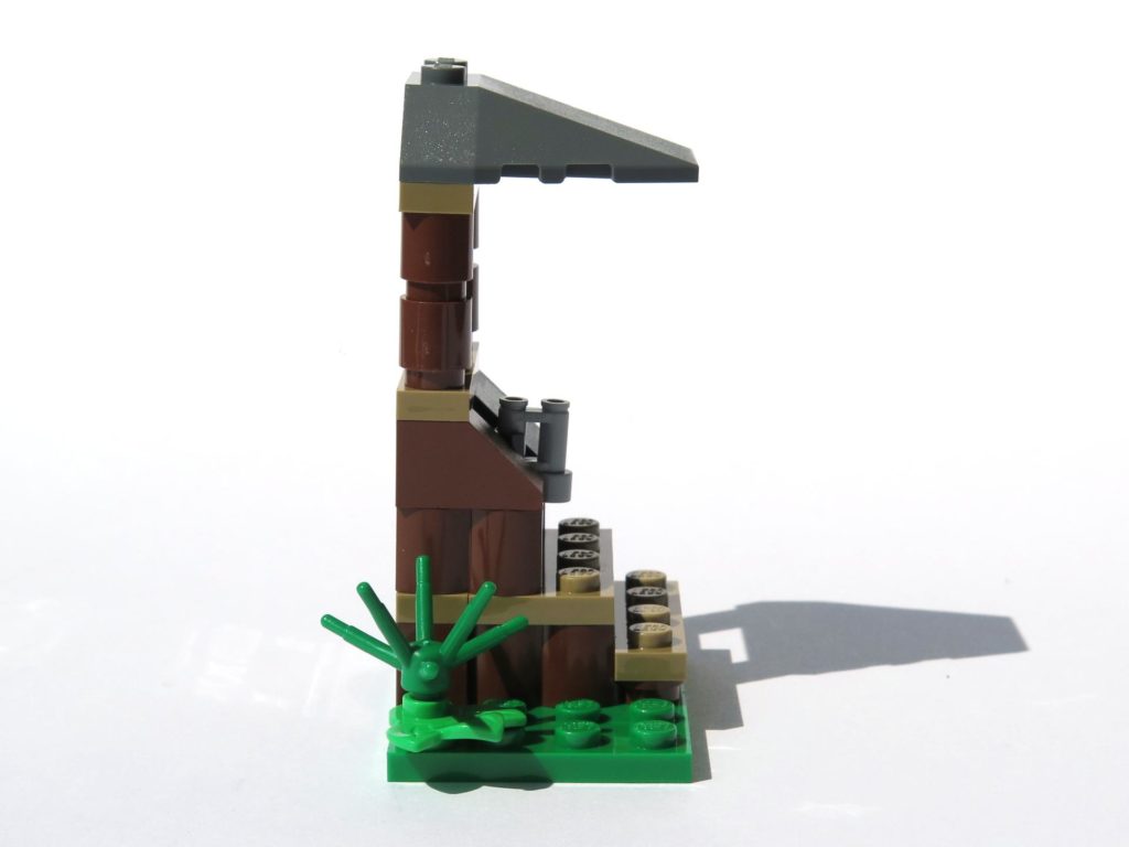 LEGO® Jurassic World Magazin Nr. 2 - Beobachtungsstand rechte Seite | ©2018 Brickzeit