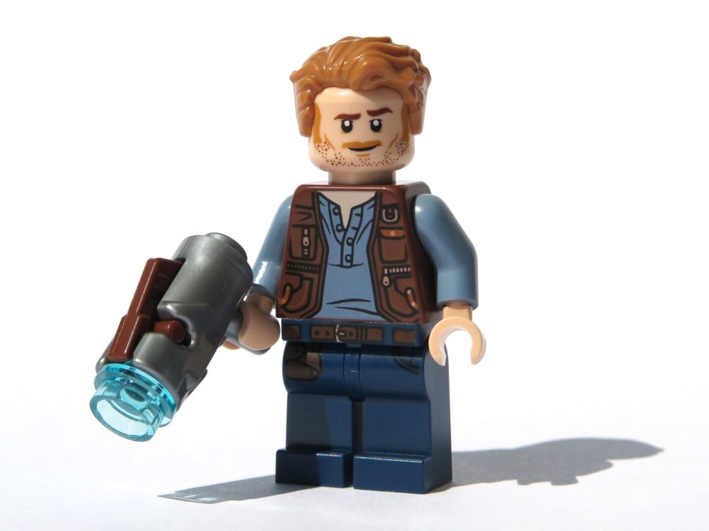 LEGO® Jurassic World Magazin Nr. 2 - Owen mit Shooter | ©2018 Brickzeit