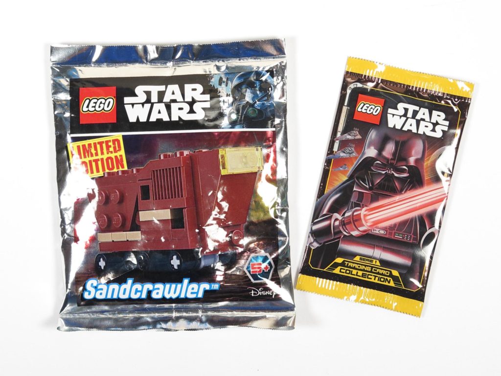 LEGO® Star Wars™ Comic 11 - Extras - Polybag und Sammelkarten | ©2018 Brickzeit