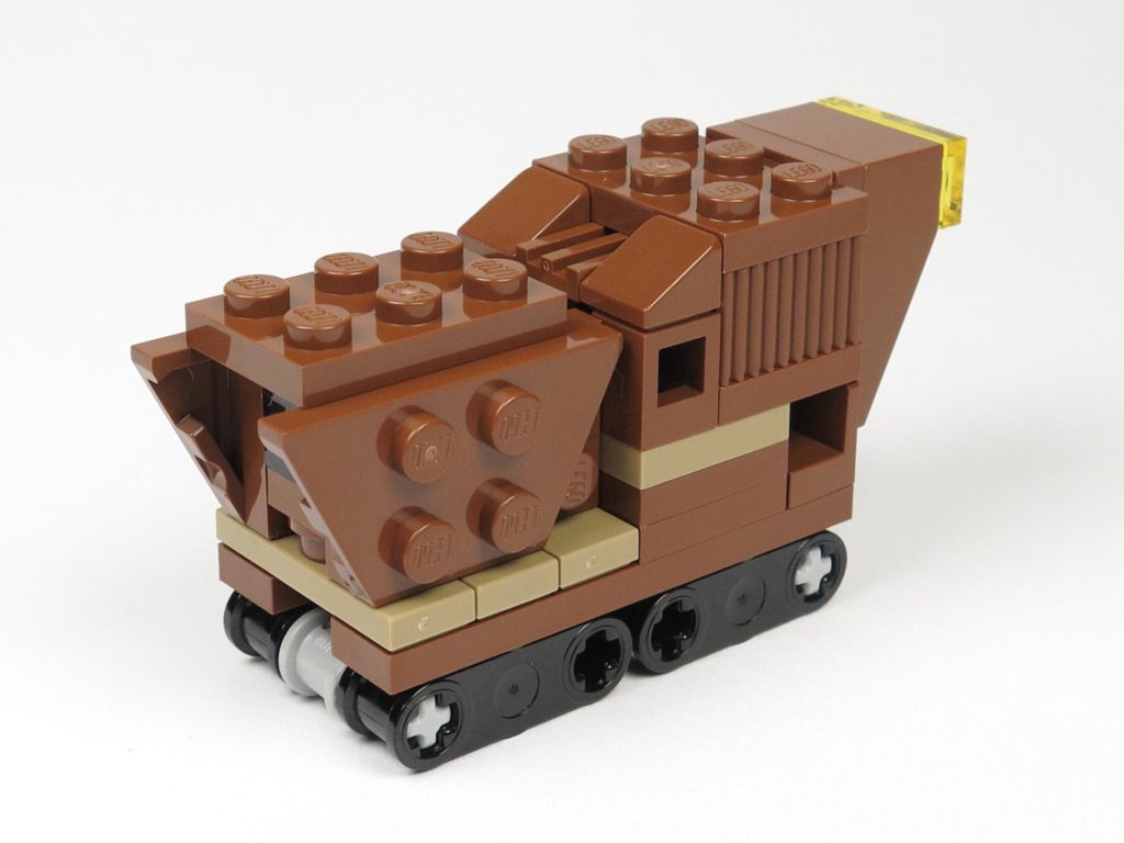 LEGO® Star Wars™ Comic 11 - Sandcrawler - rechts hinten | ©2018 Brickzeit