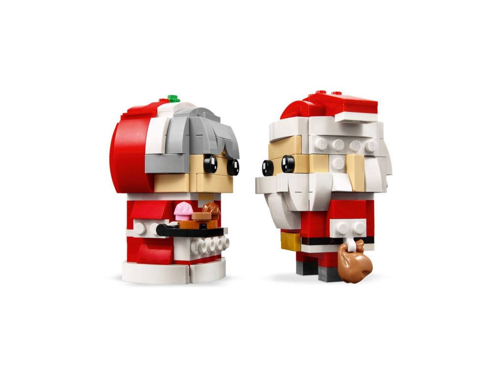 LEGO® Brickheadz™ Herr und Frau Weihnachtsmann 40274 - Set | ©LEGO Gruppe