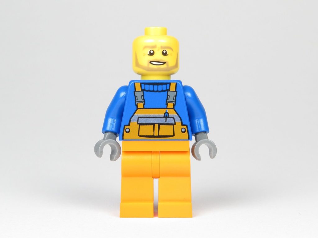 LEGO® City Magazin Nr. 9 - Müllmann ohne Kopfbedeckung | ©2018 Brickzeit