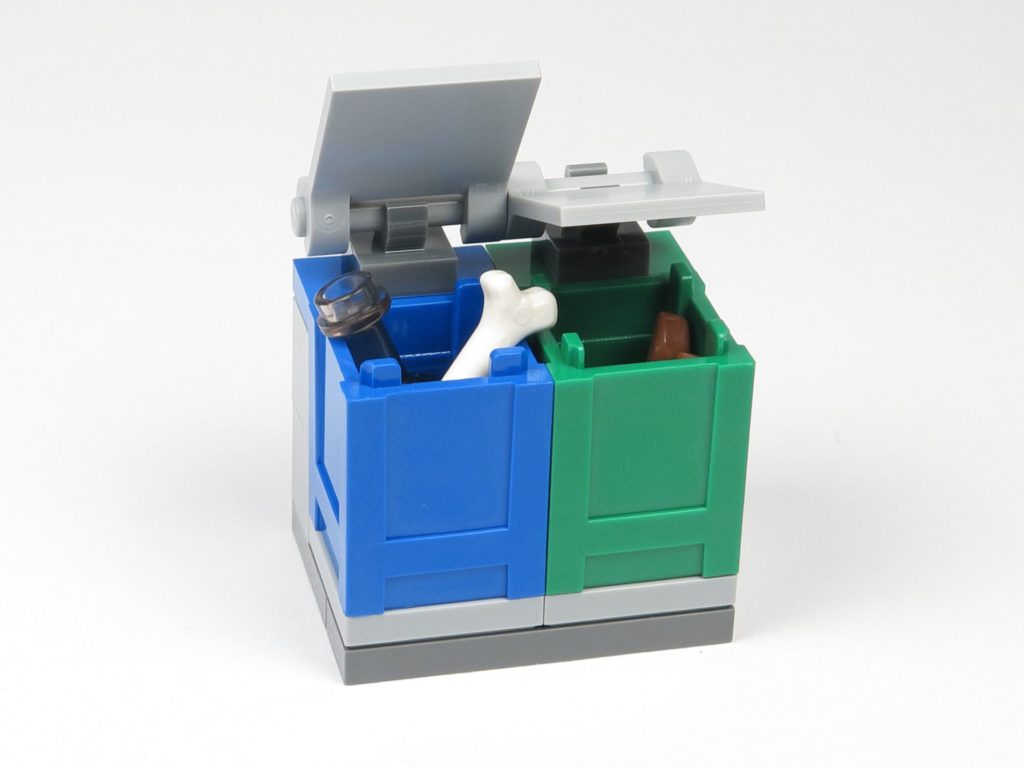 LEGO® City Magazin Nr. 9 - Mülltonnen offen | ©2018 Brickzeit