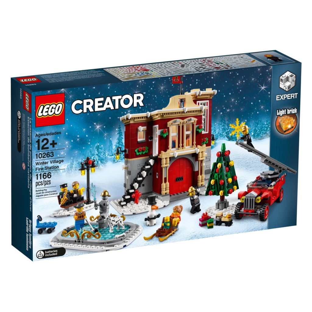 LEGO® Creator Expert 10263 Winter Village Fire Station 10263 - Packung Vorderseite | ©LEGO Gruppe