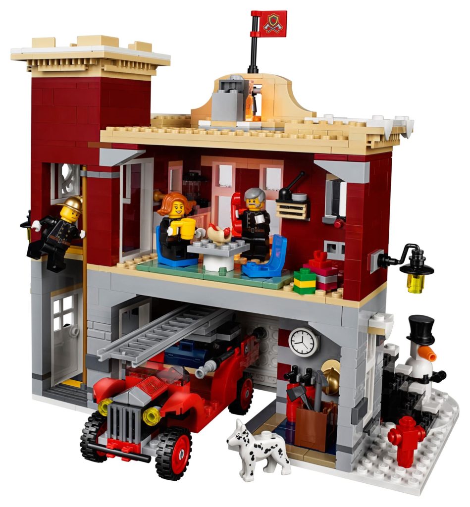 LEGO® Creator Expert 10263 Winter Village Fire Station 10263 - Bild 4 | ©LEGO Gruppe