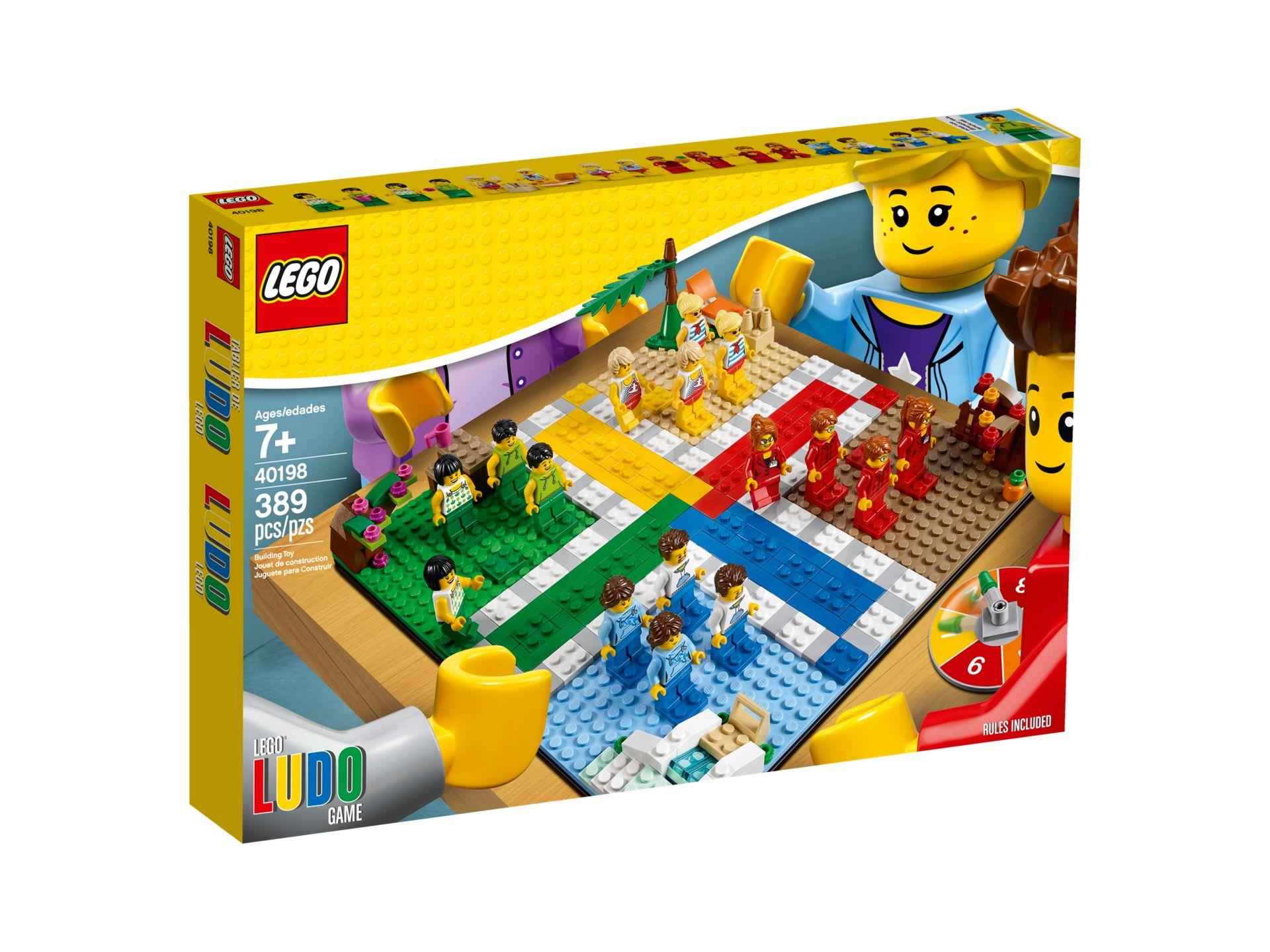 LEGO® Ludo-Spiel 40198 - Packung Vorderseite | ©LEGO Gruppe