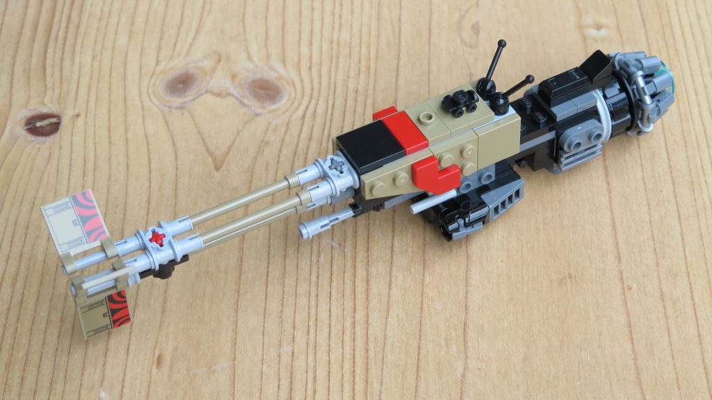 LEGO® Star Wars™ 75215 - Weazel's Swoop Bike - Teil 1 - vorne, links | ©2018 Brickzeit