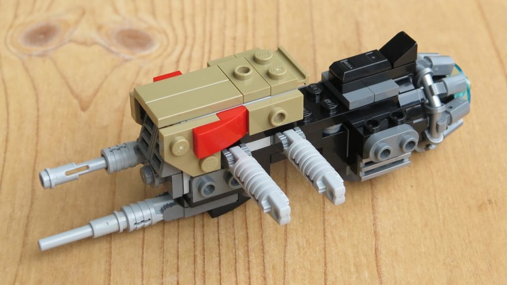 LEGO® Star Wars™ 75215 - Weazel's Swoop Bike - Teil 2 - vorne, links | ©2018 Brickzeit