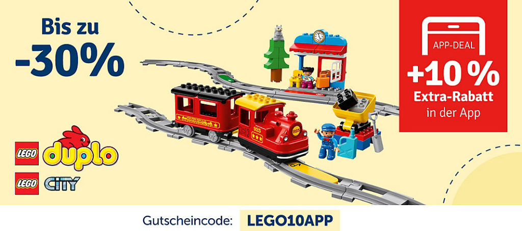 myToys Rabatt Aktion LEGO City und DUPLO | ©myToys