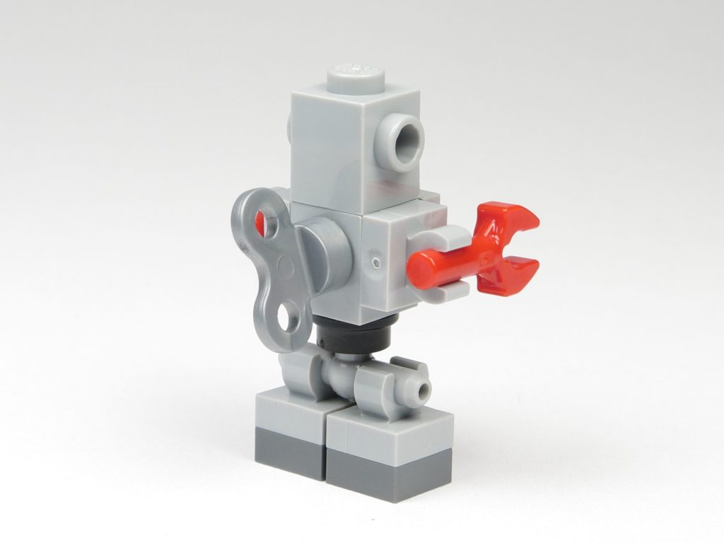 LEGO® City 60201 Adventskalender 2018 - Aufziehbarer Roboter, Rückseite | ©2018 Brickzeit