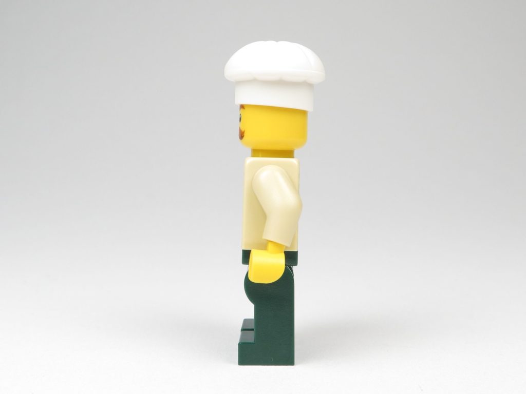 LEGO® City 60201 Adventskalender 2018 - Bäcker, linke Seite | ©2018 Brickzeit