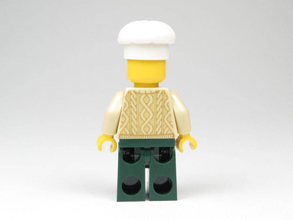 LEGO® City 60201 Adventskalender 2018 - Bäcker, Rückseite | ©2018 Brickzeit