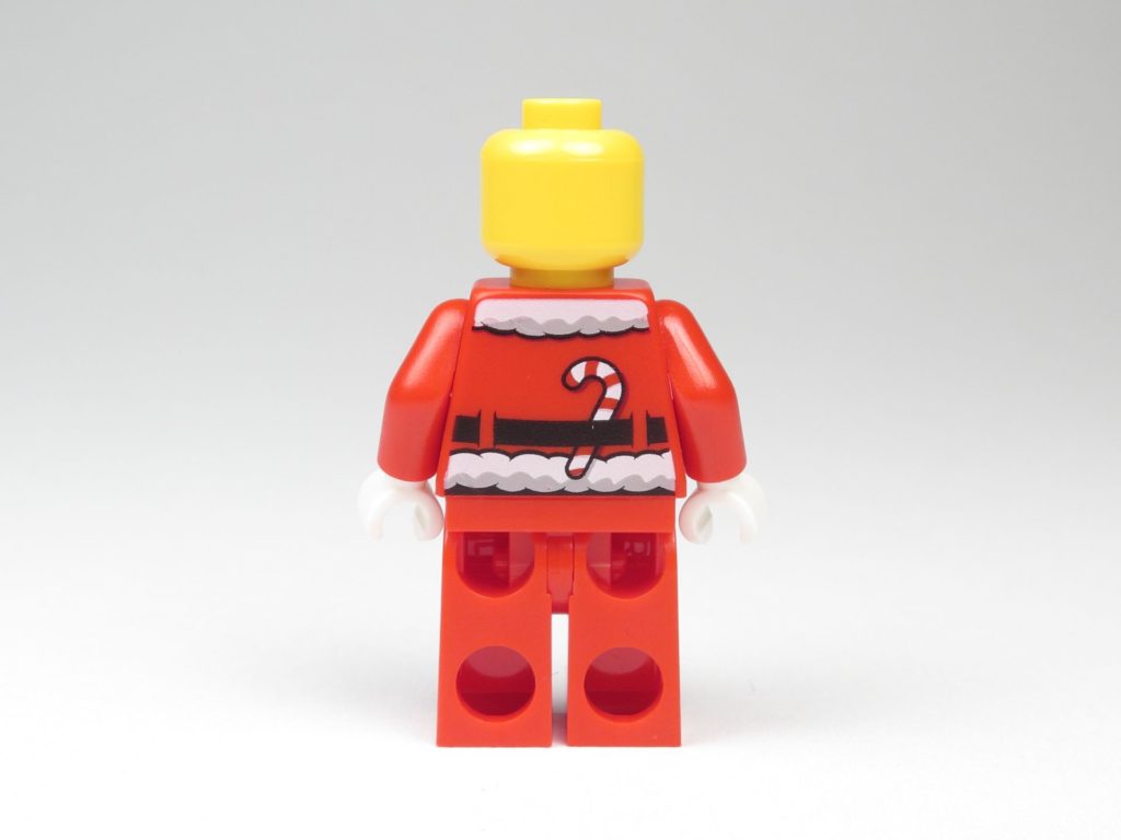 LEGO® City 60201 Adventskalender 2018 - Weihnachtsmann ohne Zubehör, Rückseite | ©2018 Brickzeit