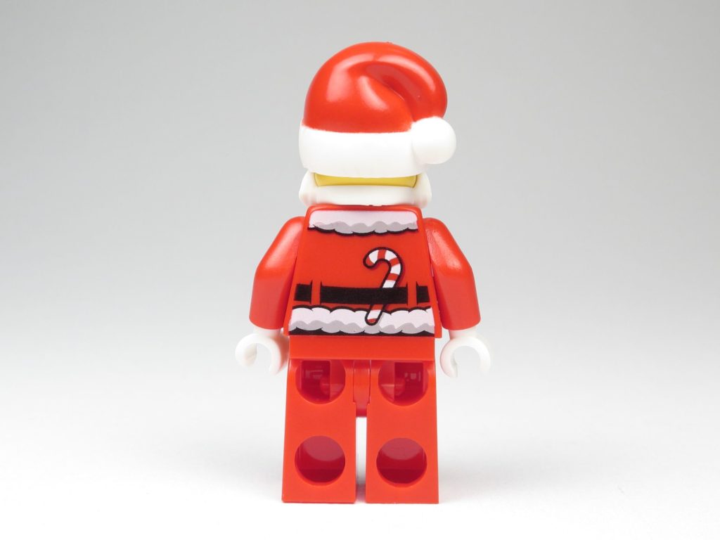 LEGO® City 60201 Adventskalender 2018 - Weihnachtsmann, Rückseite | ©2018 Brickzeit