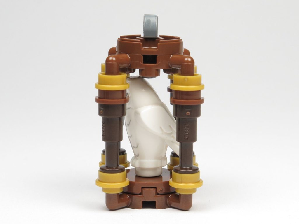 LEGO® 30407 - Hedwig im Käfig, seitlich | ©2018 Brickzeit