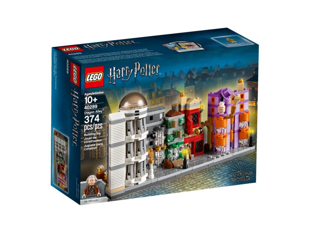 LEGO® Harry Potter 40289 Winkelgasse - Packung Vorderseite | ©LEGO Gruppe