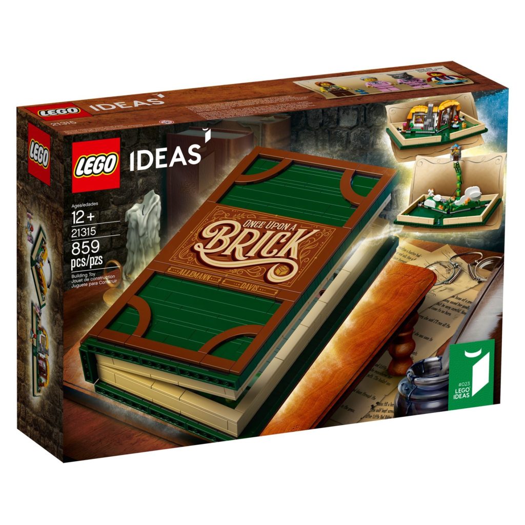 LEGO® Ideas 21315 Pop-Up-Buch - Packung Vorderseite | ©LEGO Gruppe