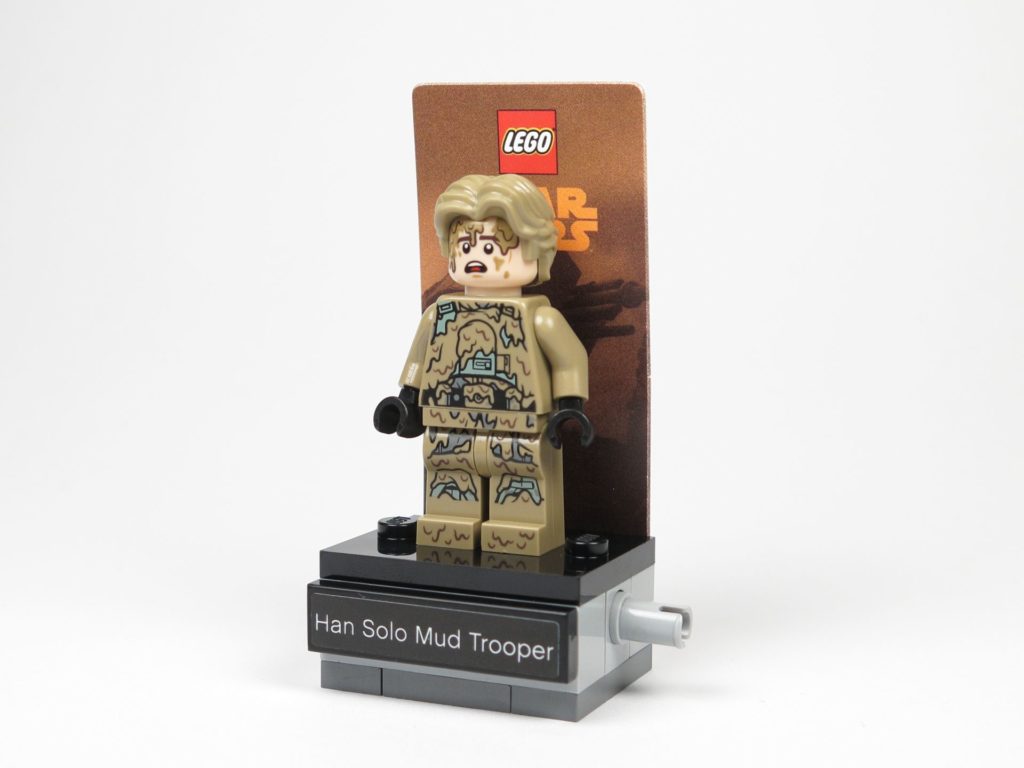LEGO Star Wars 40300 Han Solo auf Podest Perspektive | ©2018 Brickzeit