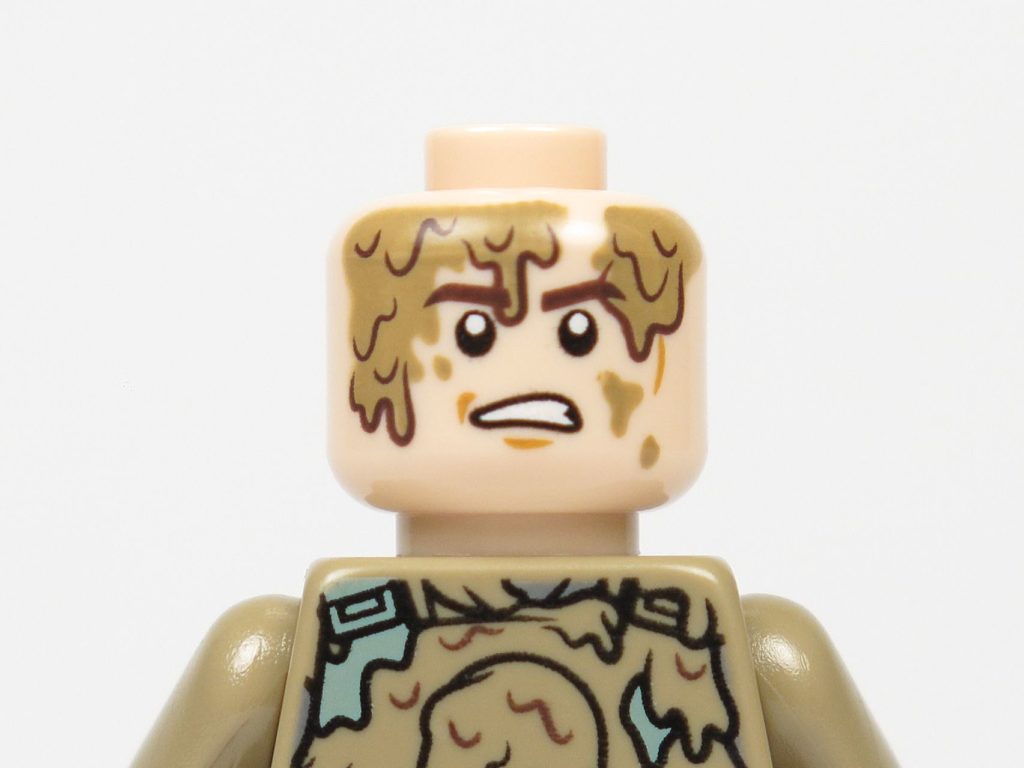 LEGO Star Wars 40300 Han Solo Mud Trooper - verärgertes Gesicht | ©2018 Brickzeit