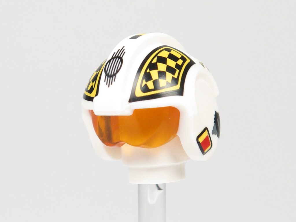 LEGO® Star Wars™ 75218 - Minifigur Biggs Darklighter - Helm, vorne links | ©2018 Brickzeit