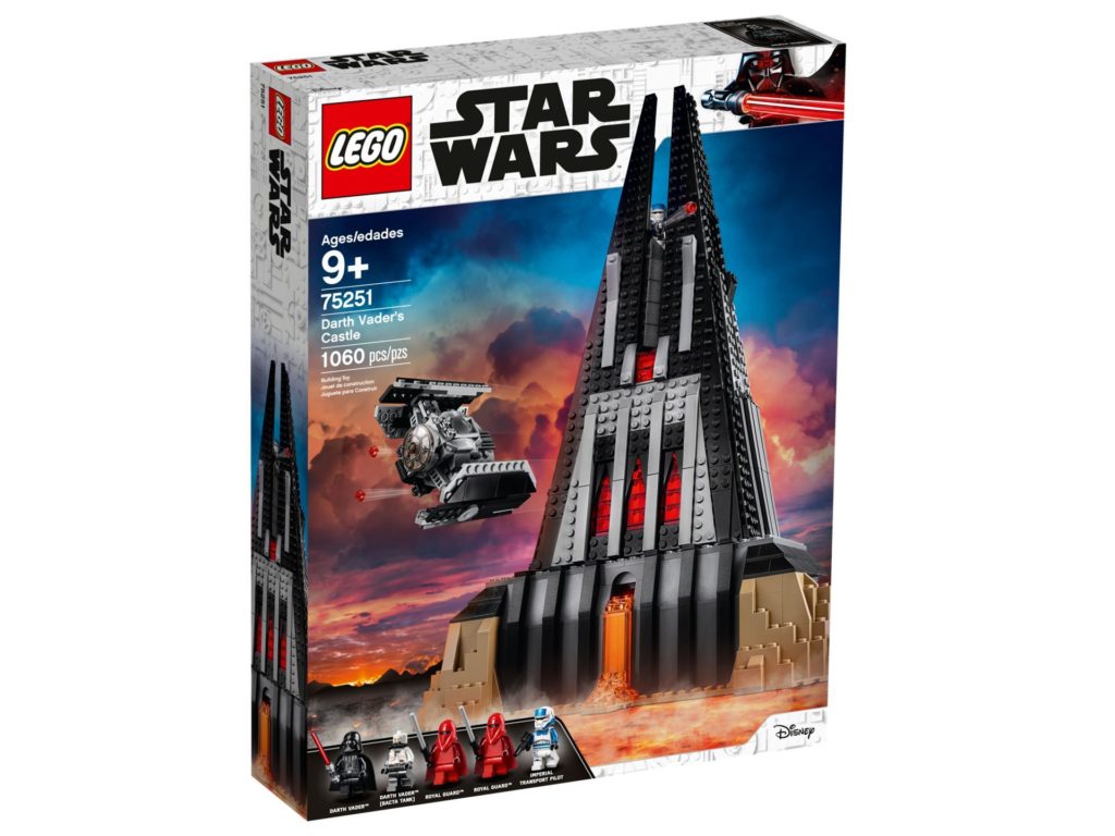 LEGO® Star Wars 75251 Darth Vader's Castle - Packung Vorderseite | ©LEGO Gruppe
