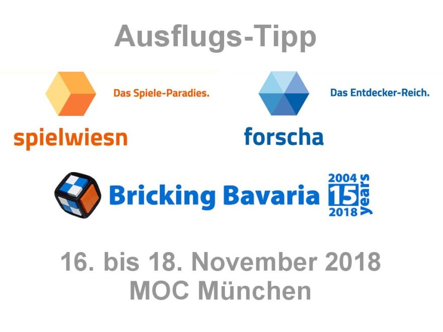 Bricking Bavaria, Spielwiesn, Forscha 2018 - Titelbild | ©Bricking Bavaria, ©i!bk, ©MPG