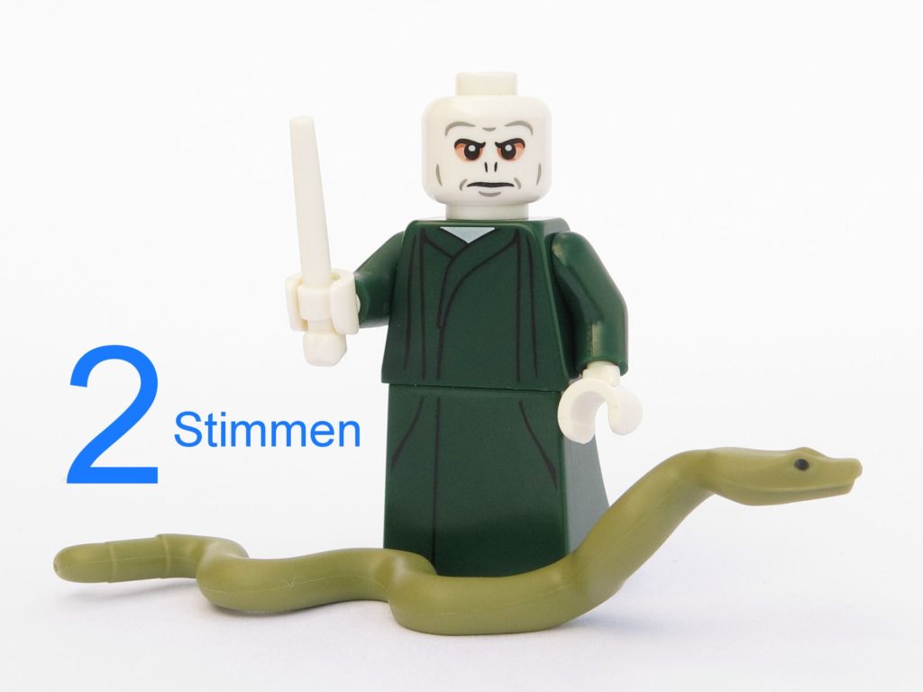 LEGO® 71022 Lord Voldemort | ©2018 Brickzeit