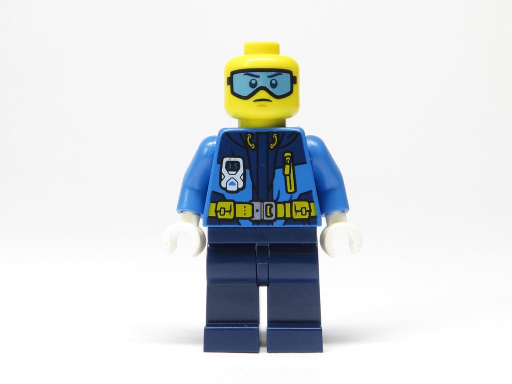 LEGO® City 951810 Eisforscher ohne Mütze - Vorderseite | ©2018 Brickzeit