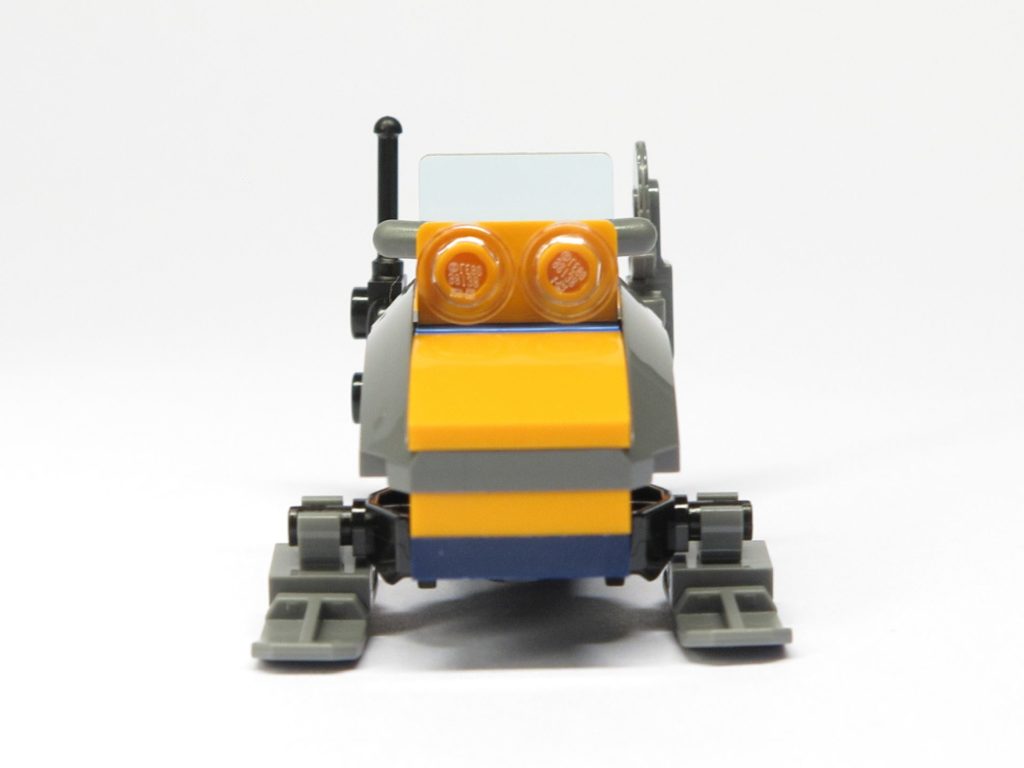 LEGO® City 951810 Schneemobil - Vorderseite | ©2018 Brickzeit