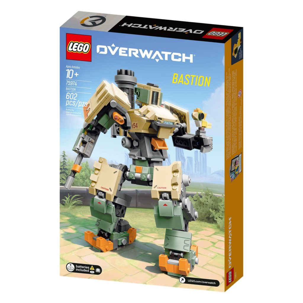 LEGO® Overwatch 75974 Bastion - Verpackung Rückseite | ©LEGO Gruppe